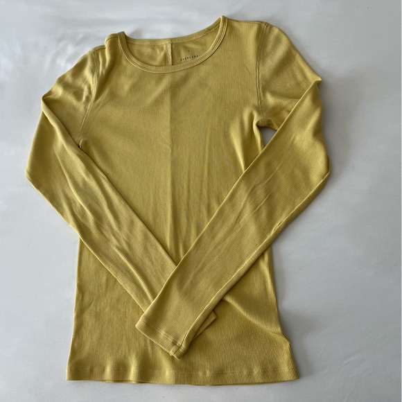 Pima Ribbed LS Crew - Picture 4 of 5